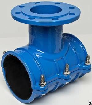 Tapping Flanged Saddle For Pe-pvc Pipes