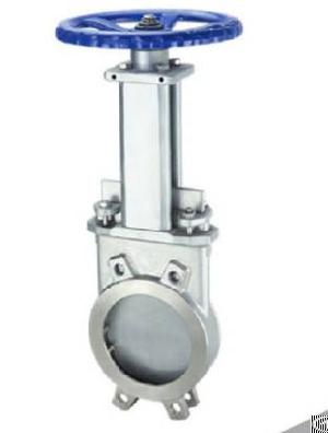 Ductile Iron Unidirectional Knife Gate Valve