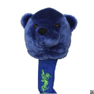 Hot Sale Cute Animal Golf Club Headcover, Bear