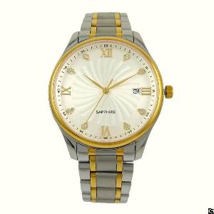 Stainless Steel Swiss Movt Men Watch