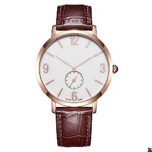 Swiss Movt Stainless Steel Watch For Men