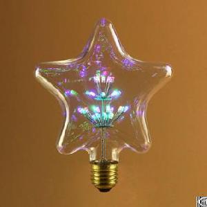 sc125 five point star led fireworks bulb