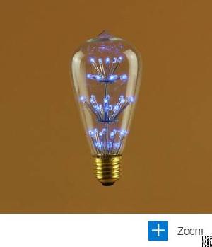 St58 Waterdrop Led Fireworks Bulb