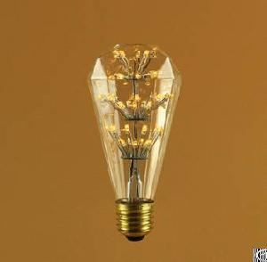 zy64 64mm diamond warm led fireworks bulb