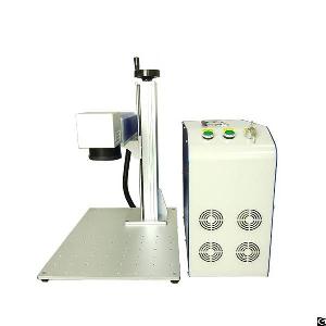 Maxphotonics Laser Source 20w Fiber Laser Marking Machine For Stainless Steel Sliver Gold Copper