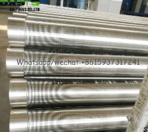 All Welded Aisi 304 Continuous Slot Wire Wrapped Wedge Wire Screens