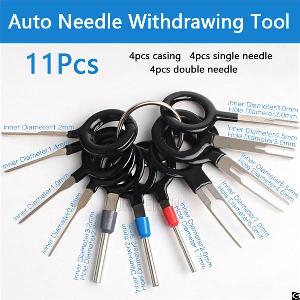 Automobiles Repair Tool Pin Extractor Kit 11pcs / Set Terminal Removal Tools Car Electrical Wiring C