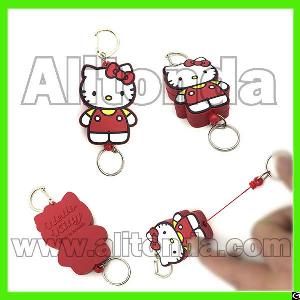 cartoon cute promotional pull buckles keys certificate storage