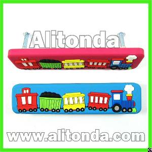 Promotional Soft Pvc Children Door Drawer Cabinet Cartoon Cute Handle And Pulls