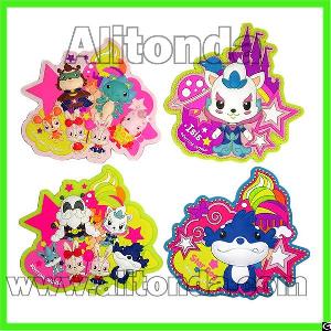 Pvc 2d 3d Food Fruit Cartoon Animal Shape Fridge Magnets For Promotional Gifts