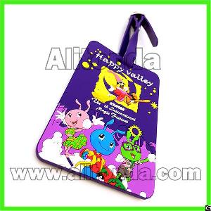 Pvc Promotional Travel Luggage Tag Custom