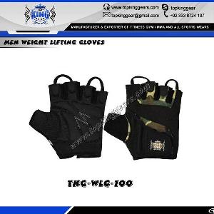 Camo Weightlifting Gym Gloves