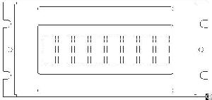 monochrome lcm character plc0801cw