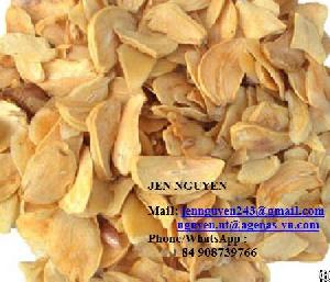 dried garlic slice