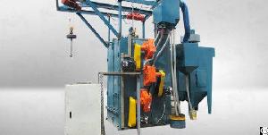 Spinner Hanger Hook Shot Blasting Machine