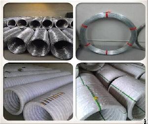 galvanized smooth oval wire 1000meters