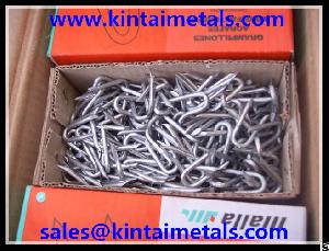 dipped galvanized fence staples