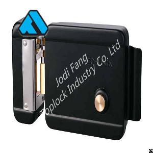 12v 24v electric rim lock yale brass cylinder