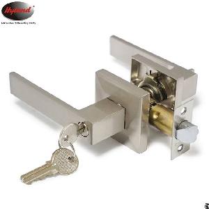 Double Side Handle Interior Doors Lever Locks