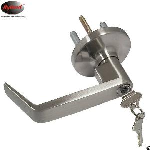 Hyland Oem 027 Ansi Grade 2 Outside Trim Lock For Panic Push Bar, 75mm Rosette Zinc Alloy Handle Tri