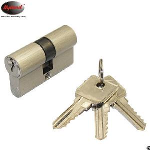 Hyland Oem Double Open Security 60mm Solid Brass Mortise Lock Cylinder