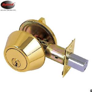 hyland stainless steel cylinder deadbolt entrance door lock cerraduras