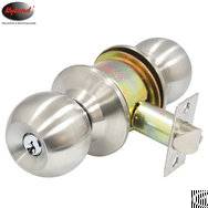 Light Duty Cylindrical Knob Lock Knob Door Lock Cerraduras Para Puertas Cerradura De Puerta