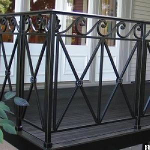 aluminum balcony guardrail