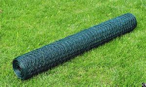 pvc coated green hexagonal chicken wire