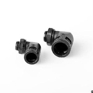 Right Angle Connector For Nylon Flexible Pipe / Tubing / Conduit From Gsh Electric