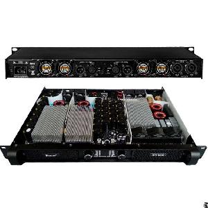 four channel class d 1u pfc digital power amplifier