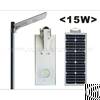 15w solar led street light