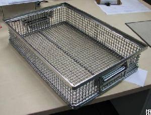 Automotive Parts Cleaning And Degreasing Basket For Sale