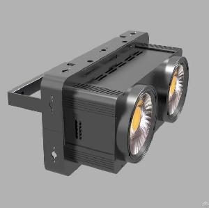 100w x 2 cob warm led blinder light