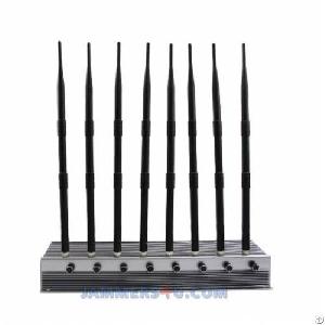 Drone Quadcopter 55w 8 Antenna Jammer Up To 500m