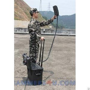 portable anti drone power jammer up 1500m