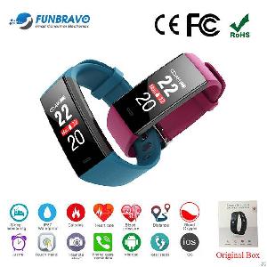 sw198 waterproof smart fitness tracker bracelet women men kids funbravo