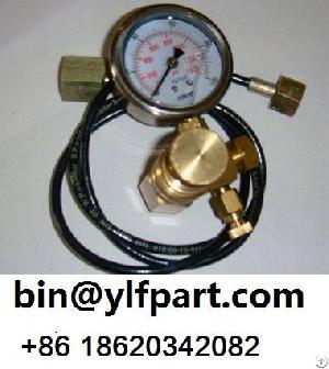 hydraulic breaker n2 nitrogen meter