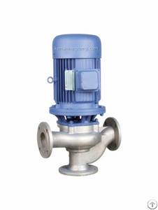 Gwp Stainless Steel Vertical Pipeline Sewage Pump