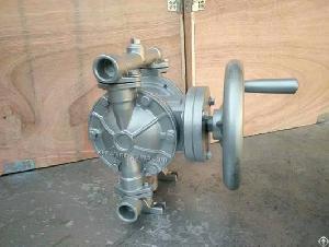 yhs manual diaphragm pump hand wheel