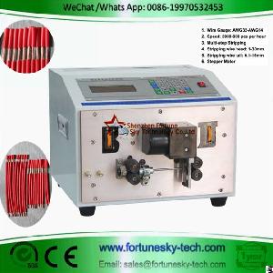 Full Or Partial Automatic Wire Stripping Machine