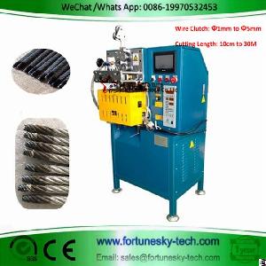 wire clutch rope cutting sealing machine