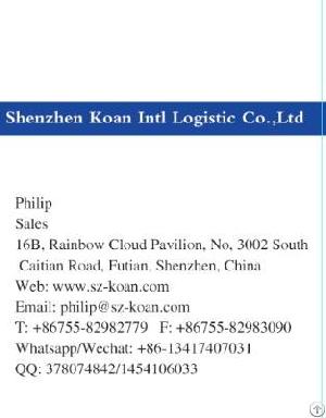 freight fee shekou shenzhen busan korea fcl