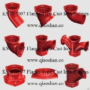 Ksd 4307 Flange Type Cast Iron Fittings