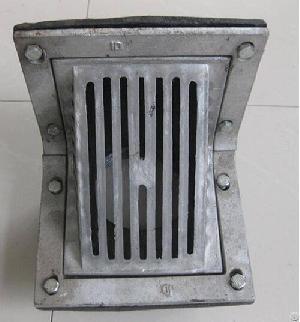 middle east scupper drain aluminum grate cast iron body