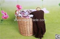 Handmade Wicker Storage Basket Willow Laundry Basket With Lining