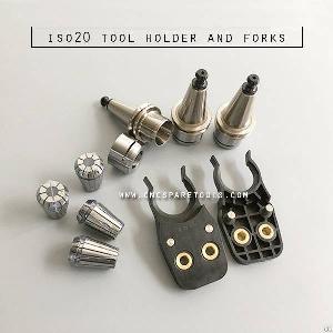 iso20 tool holder forks cnc toolclips changers