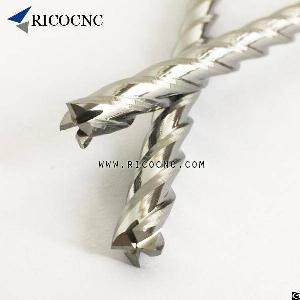 Four Flutes Upcut Spiral Solid Carbide Router Bits For Woodworking