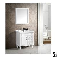 Durable Solid Wood Bathroom Cabinet