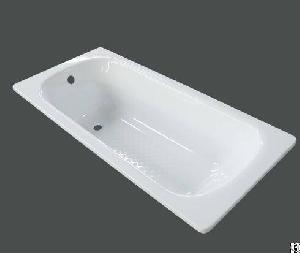 built enameled steel bathtub yx 3005